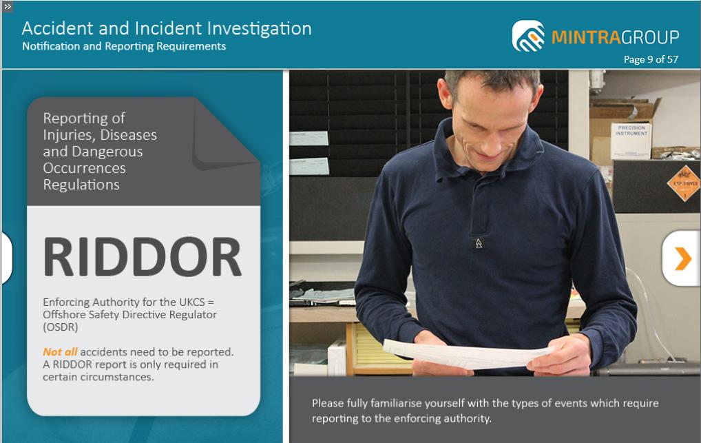 Accident and Incident Investigation Training