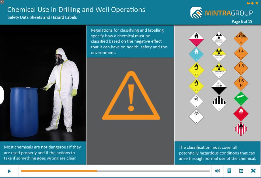 Chemical Use in Drilling and Well Operations Training