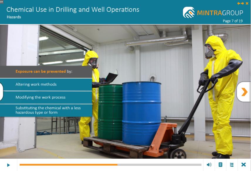 Chemical Use in Drilling and Well Operations Training