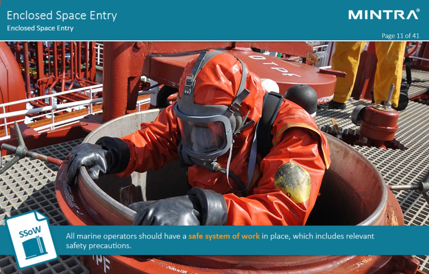 Enclosed Space Entry Maritime Training 4