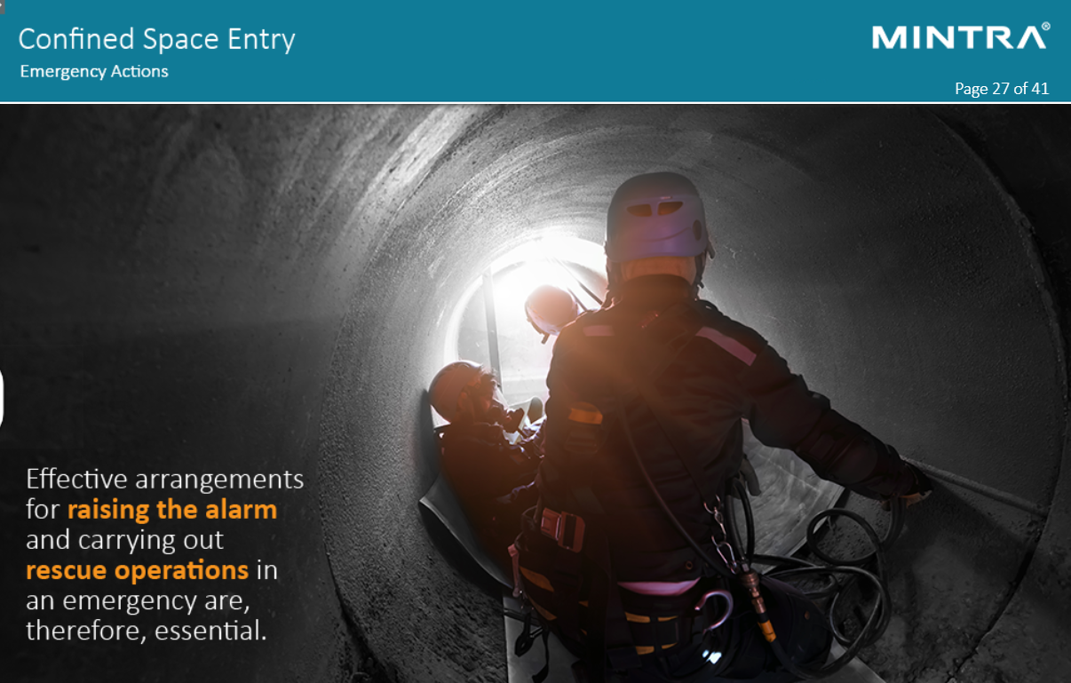 Confined Space Entry Online Training 5