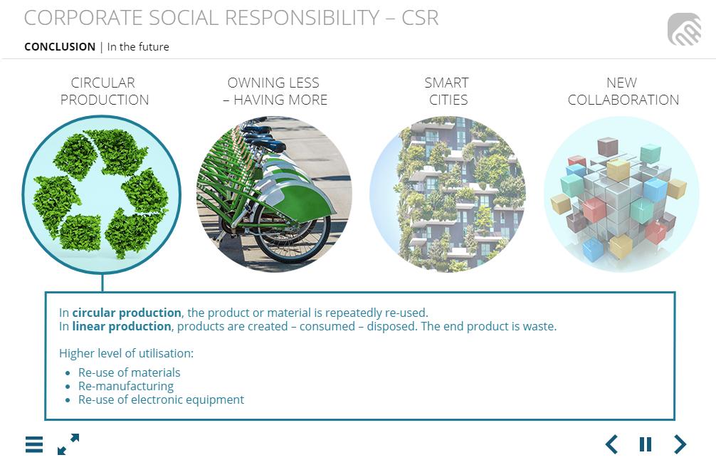 Corporate Social Responsibility - CSR Training