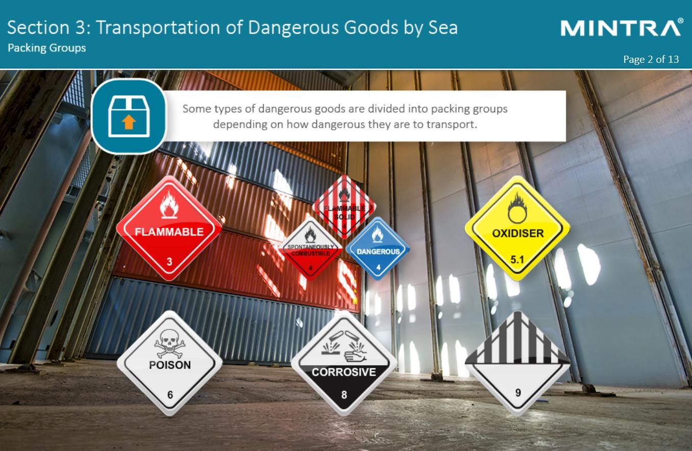 Dangerous Goods by Sea Training 4