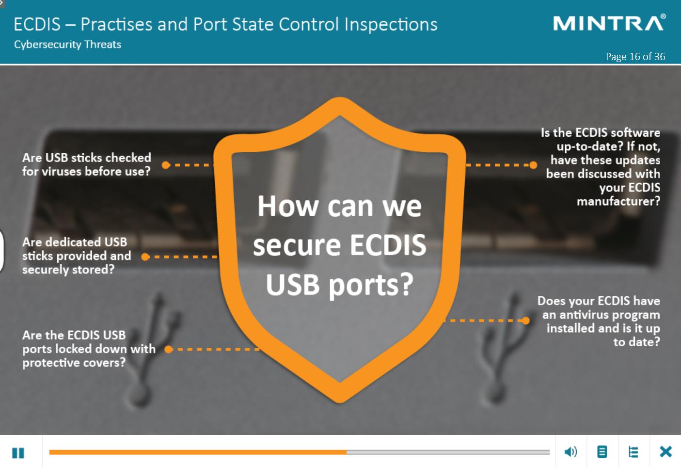 ECDIS Practises and Port State Control Inspections Maritime Training 4