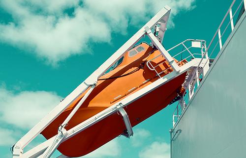 Free-fall Lifeboats Training