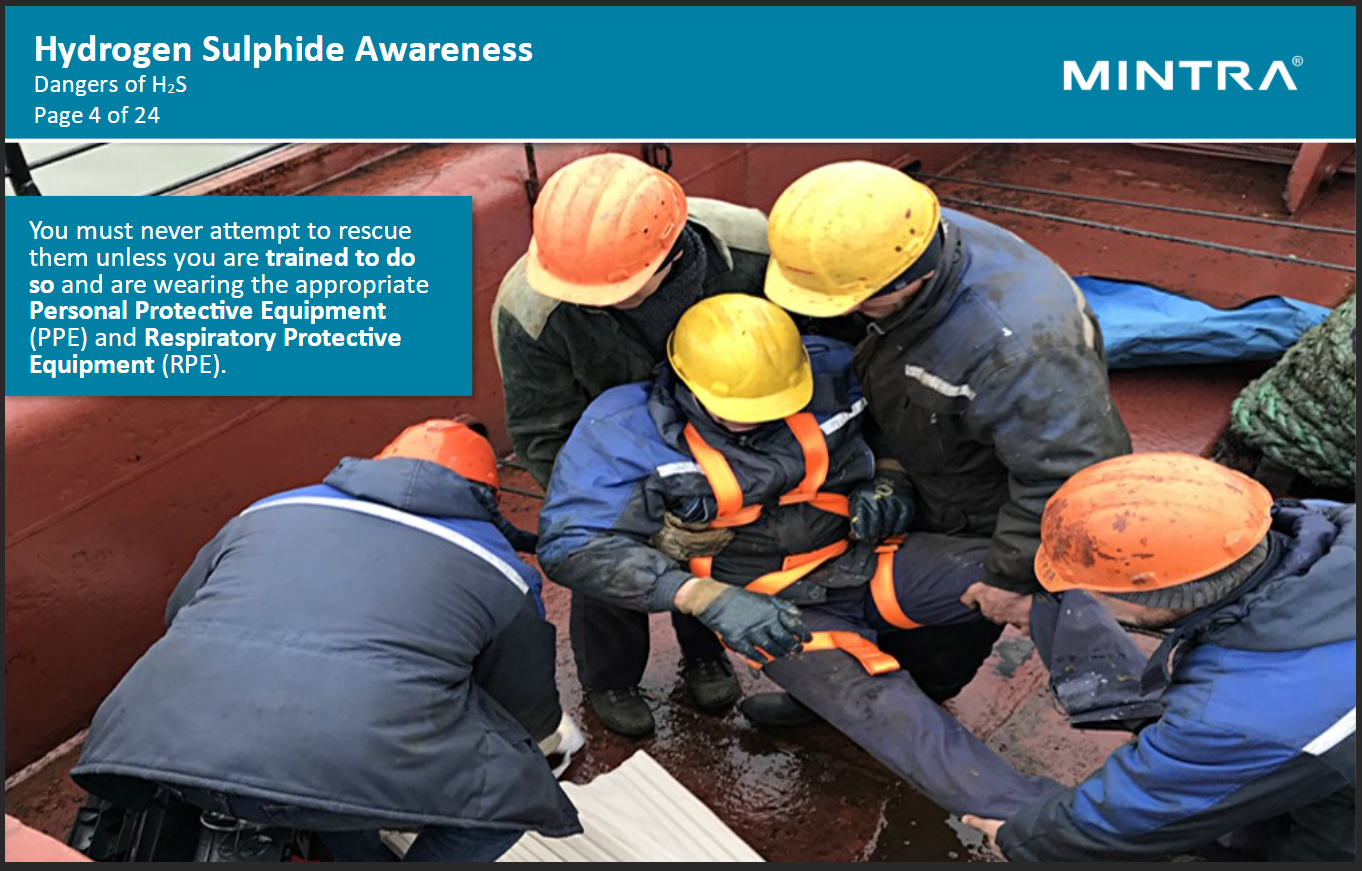 Hydrogen Sulphide (Maritime) Awareness Training 2