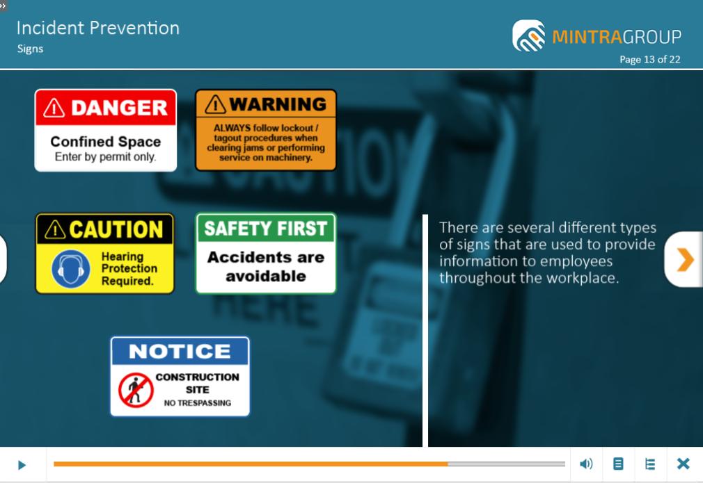 Incident Prevention (US) Training