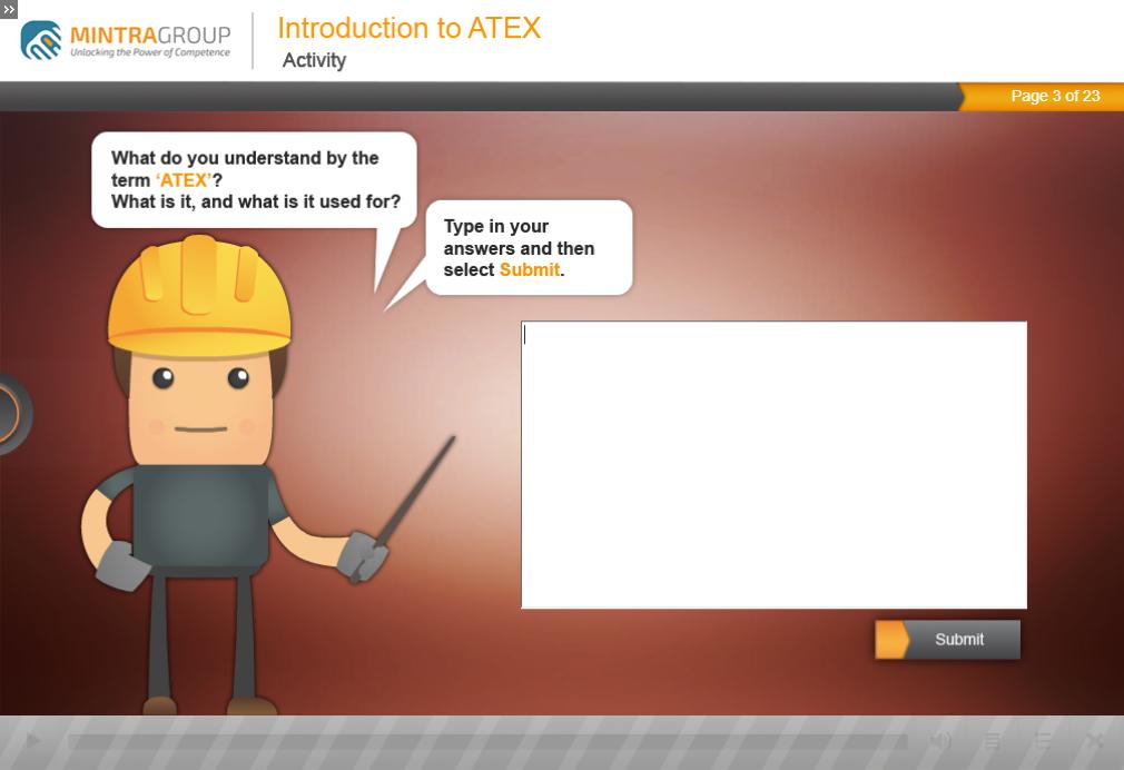 Introduction to ATEX Training