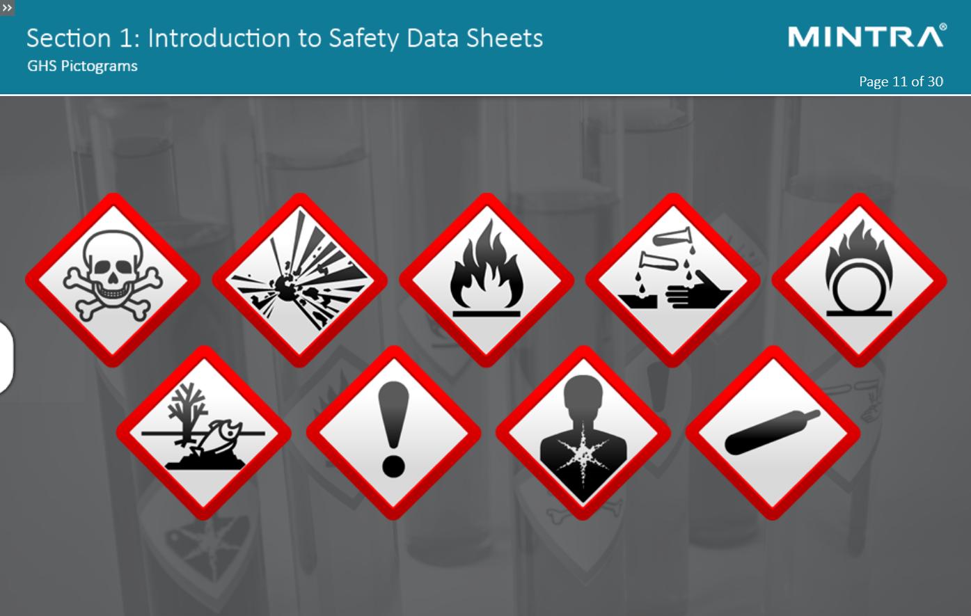 Introduction to Safety Data Sheets Training