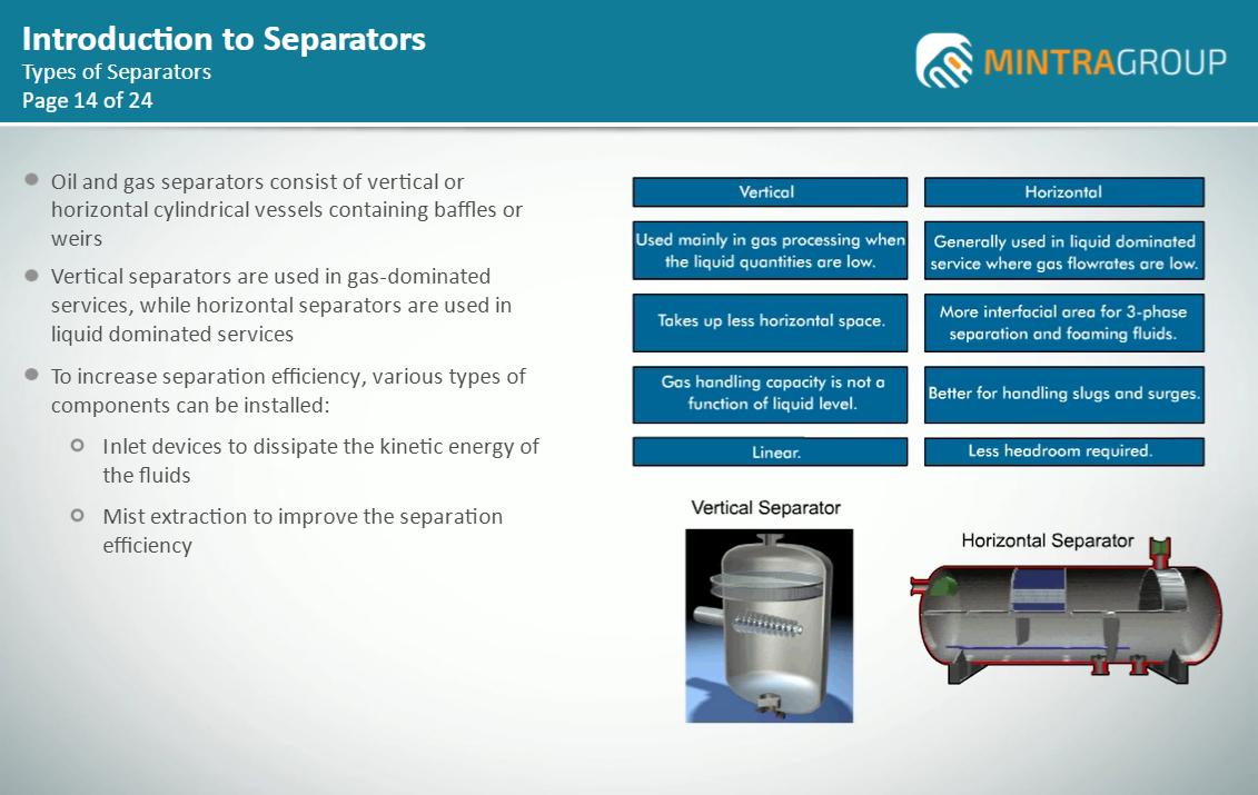 Introduction to Separators Training