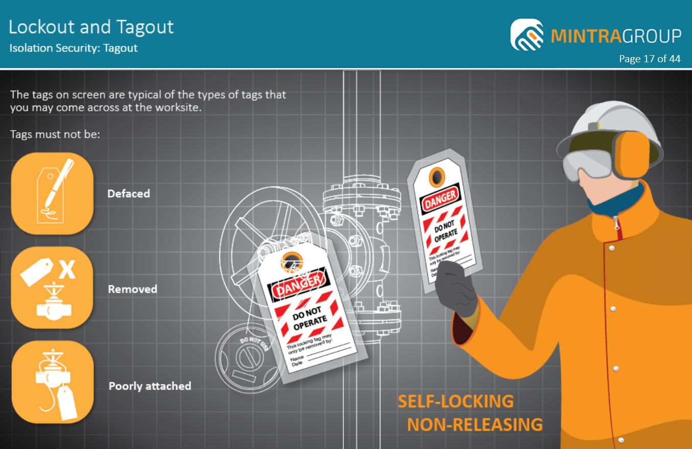 Lockout and Tagout (US) Training
