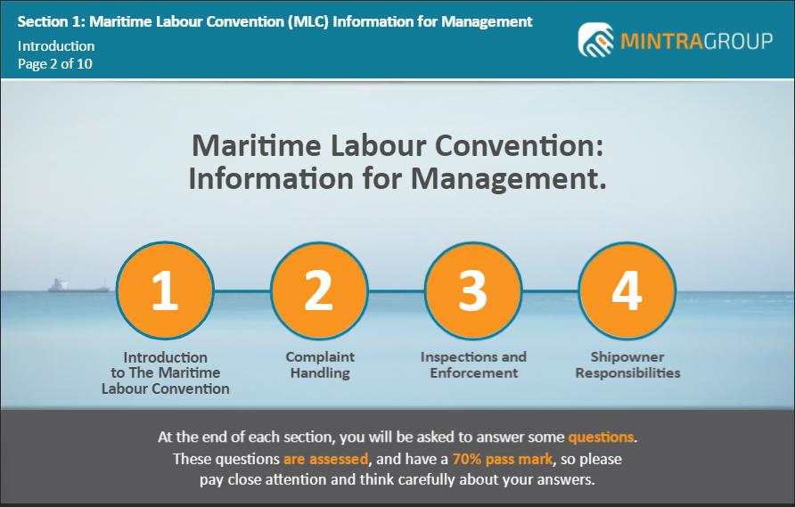 Maritime Labour Convention MLC Information for Management Training 2