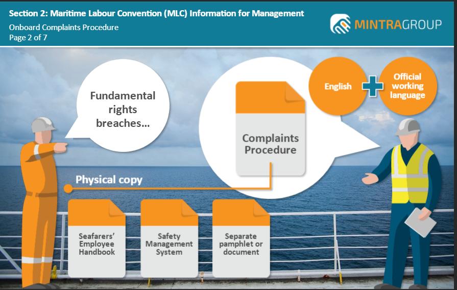 Maritime Labour Convention MLC Information for Management Training 3