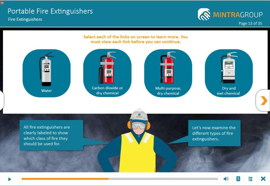 Portable Fire Extinguishers (US) Training