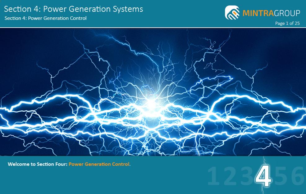 Power Generation Systems Training