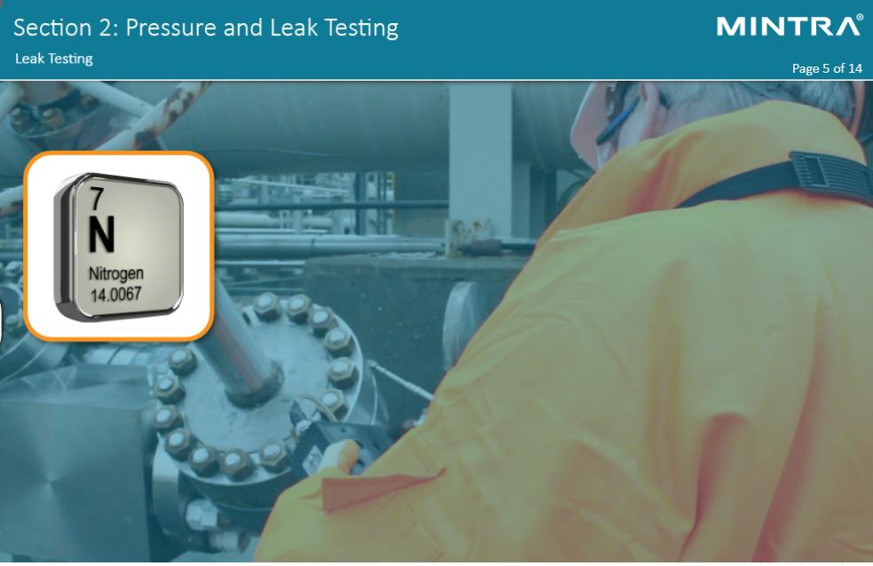 Pressure Testing and Leak Testing Training