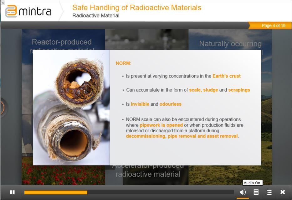 Safe Handling of Radioactive Materials Training