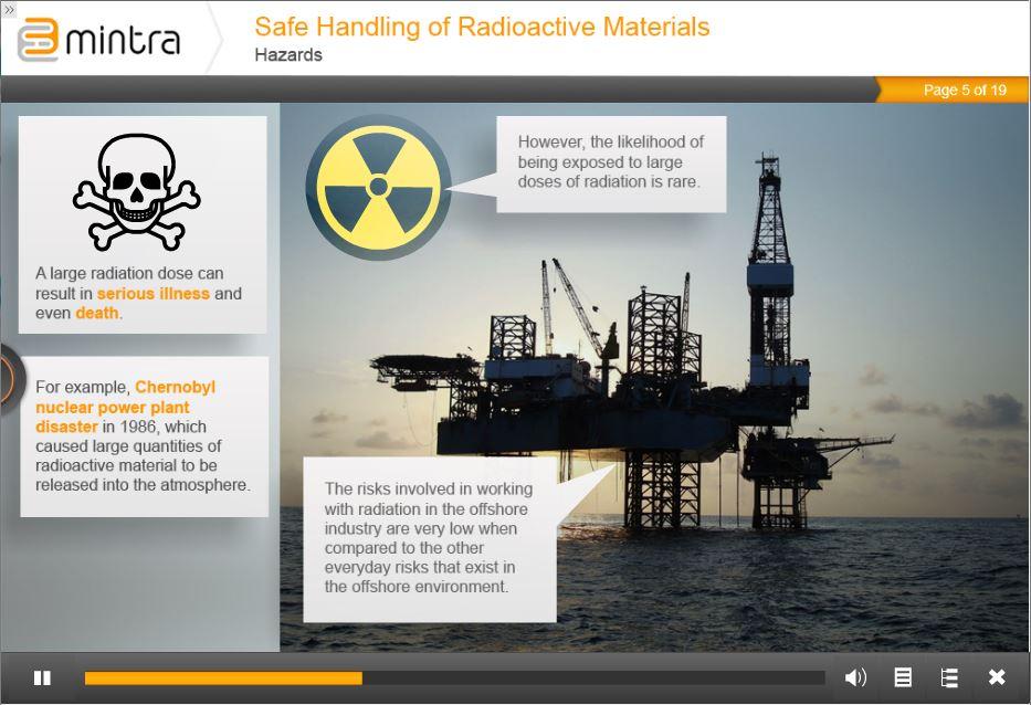 Safe Handling of Radioactive Materials Training