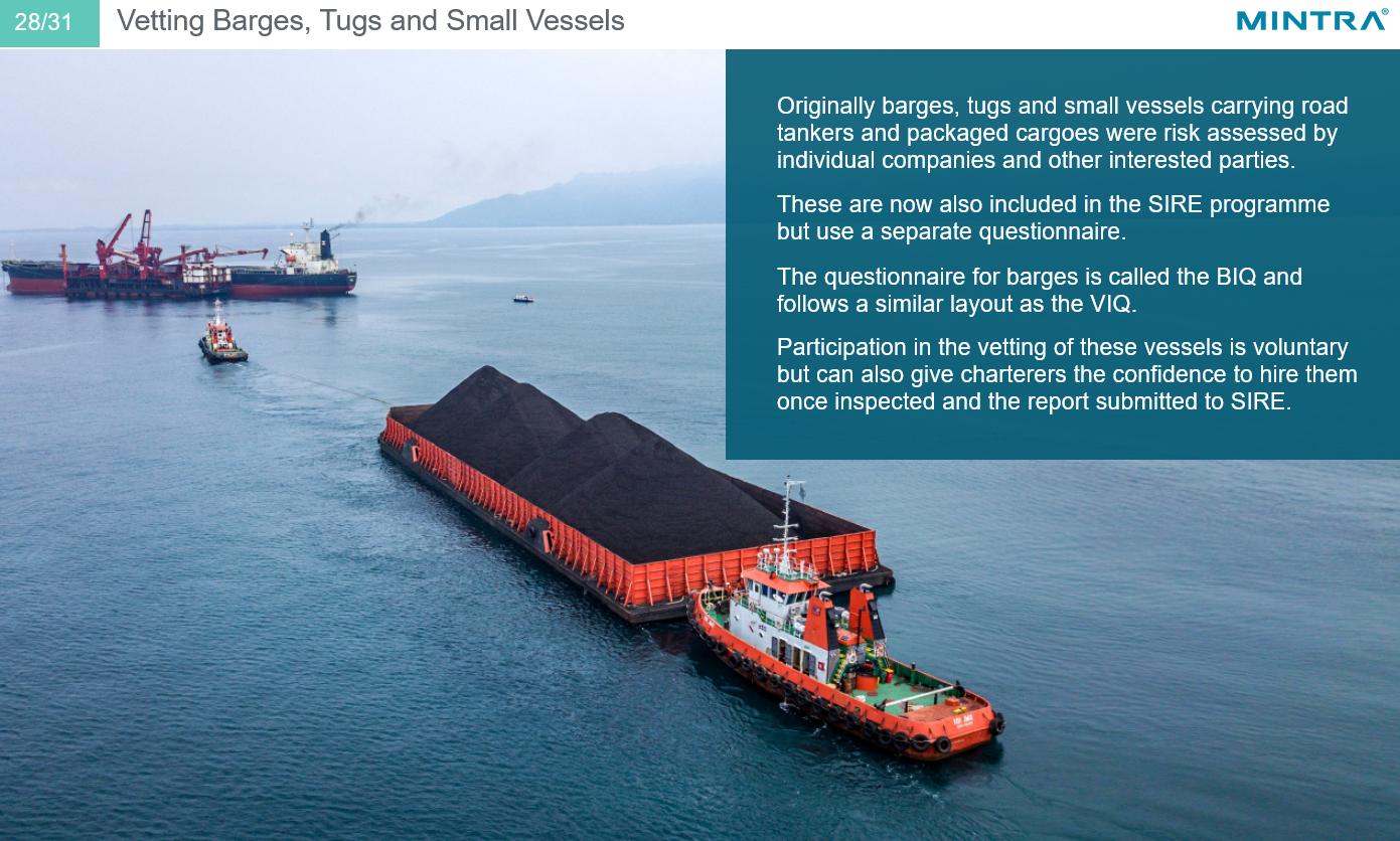 Ship Vetting Inspections for Bulk Oil Carriers Training