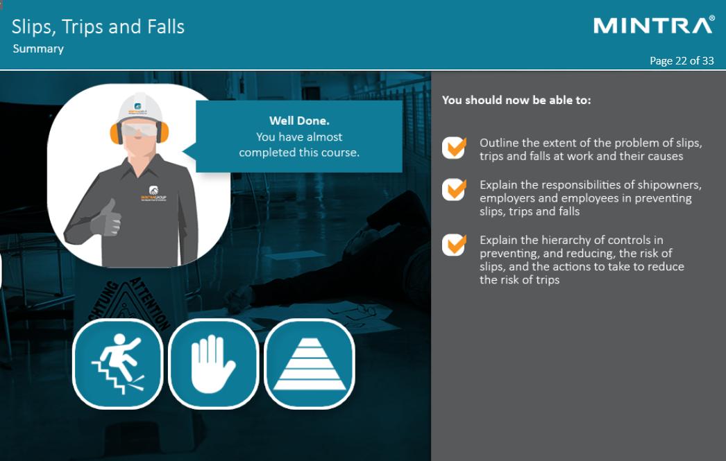 Slips, Trips and Falls Training