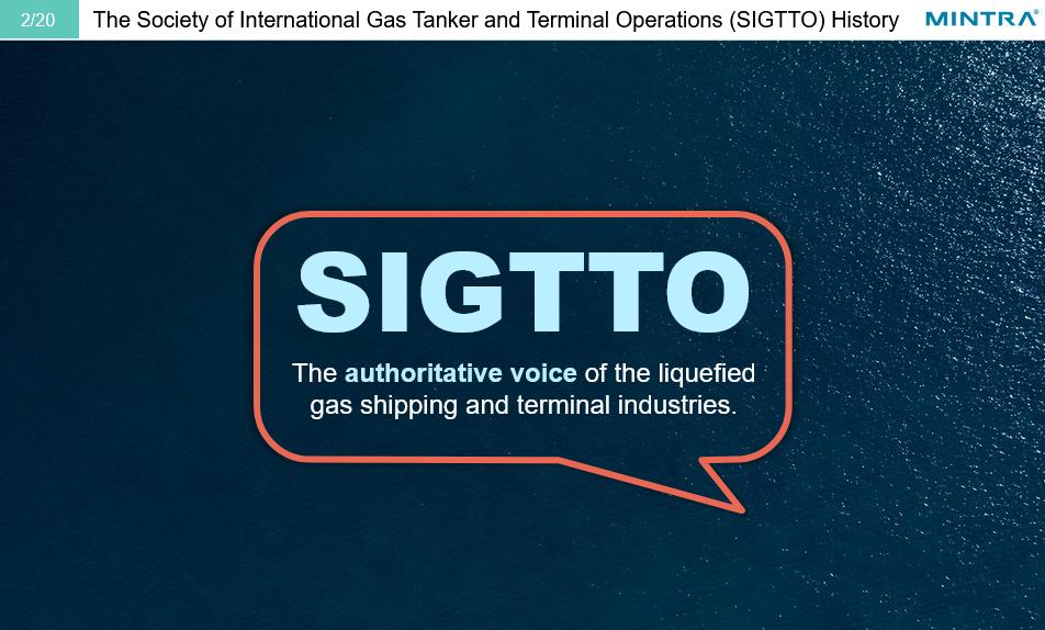 The Society of International Gas Tanker and Terminal Operations (SIGTTO) Awareness Training