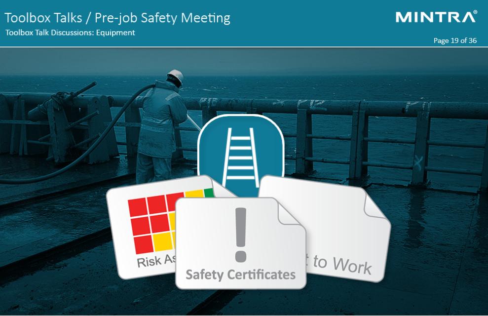 Toolbox Talks / Pre-job Safety Meeting Training
